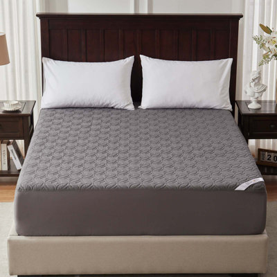BEDLORE® Noiseless Waterproof Mattress Protector, Hypoallergenic Quilted Washable Mattress Cover, Breathable Mattress Pad with 6-18'' Deep Pocket