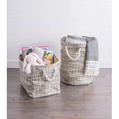 Panier en papier tissé Jamesy