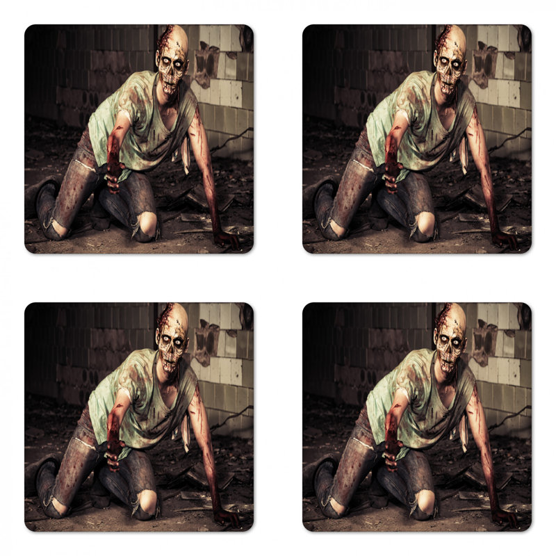 Sous-verre zombie