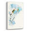 Art mural en verre Winston Porter «Carols Roses 2 Blue» par Shirley Novak-1779939035