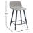 Heilman Upholstered Counter Stool with Metal Frame-138693717