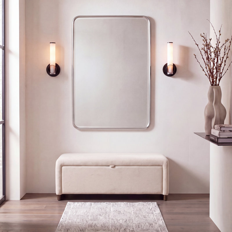 Leif Kowal Storage Bench, Creme
