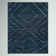 Tapis géométrique bleu foncé Beveridge