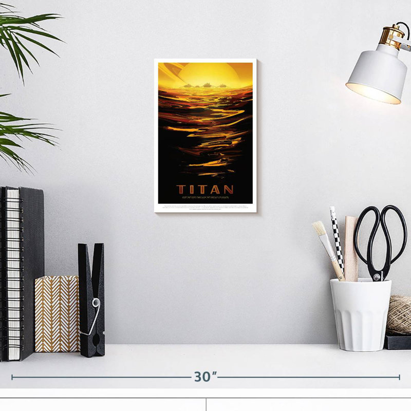 Oberle Titan Retro Print, 12" H x 8" W