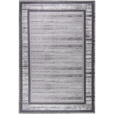 Rectangle Evelin Machine Tufted Area Rug