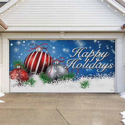 Ornaments Garage Door Mural