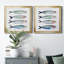 «Sardine Team I», ensemble de 2 cadres photo sur toile-149528989-149528977
