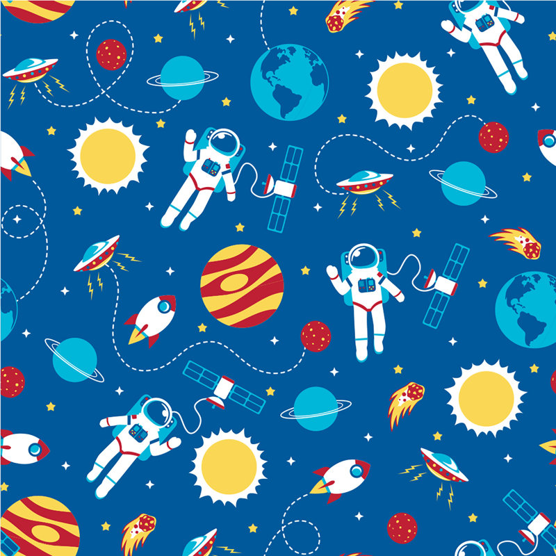  Ensemble de jeté astronaute 2 pièces