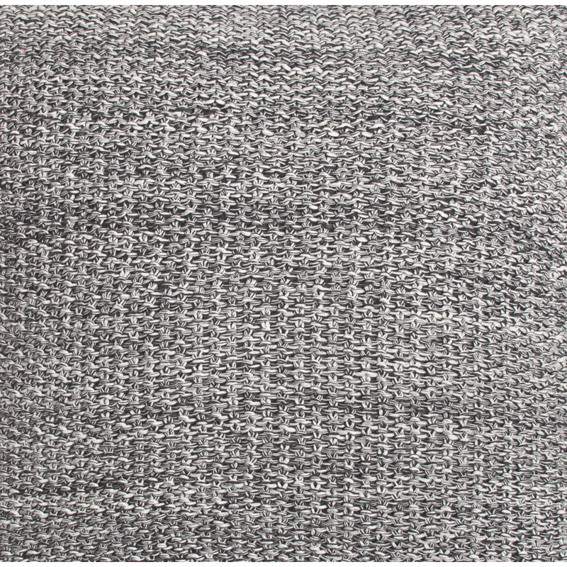 Edan Square Pillow Cover & Insert, Charcoal, 20"H x 20"W