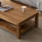 Coffee Solid Wood Rectangular Coffee Table-1246346369