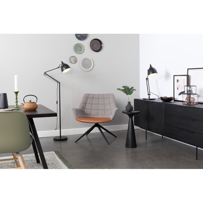 Floss End Table, Black