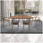  Rectangular Dining Table Oak Finished Ash Veneer Top 8 Persons-729764194-729764221