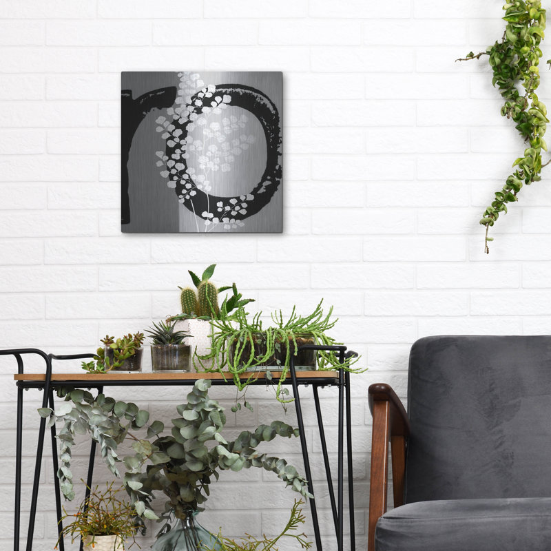 «Chalk Leaf 2» par Karen Smith, H 12 po x l 12 po