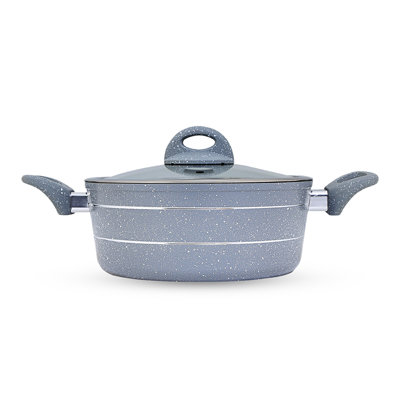 Royalford Non-Stick Aluminium Round Casserole Dish