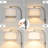 Dimmable LED Arc Floor Lamp For Living Room - 1200 Lumens, Adjustable Linen Shade, Rotatable Stand-1581953101