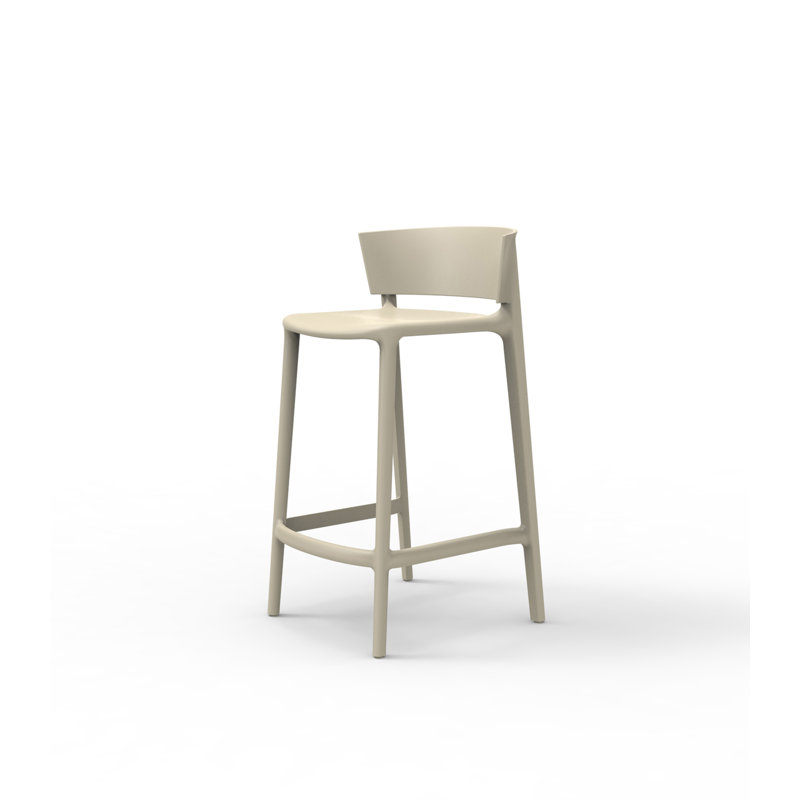 Africa Bar / Counter Stool (Indoor/Outdoor), Ecru, Counter Stool (26" Seat Height)