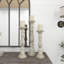 Ensemble de 3 chandelles en bois