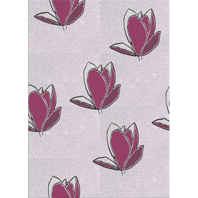 Wool Floral Indoor Rug