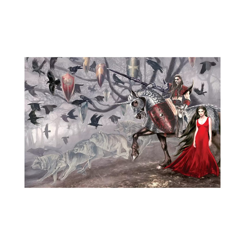 Le Morte D'Arthur by Ruth Thompson - Wrapped Canvas Gallery-Wrapped Canvas Giclée