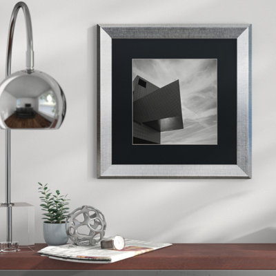 «Rock and Roll Hall of Fame Abstract», reproduction de photo carrée encadrée
