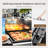 2 - Burner Countertop Liquid Propane Gas Grill