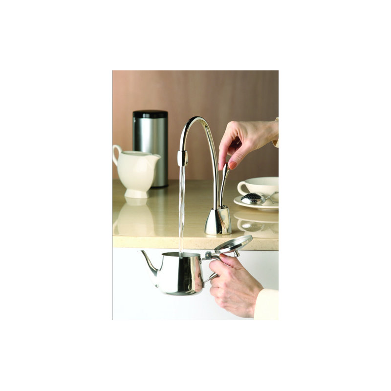 Contemporary Touch Instant Touch Hot Water Dispenser, White