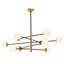 Ahkeem 10 - Light Gold Sputnik Pendant