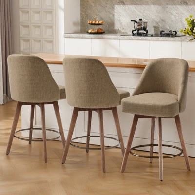Makylia Swivel 26" Counter Stool