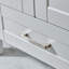 Ensemble de meuble-lavabo simple blanc 24 po