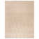 Conway Beige Solid Geometric Textured High-Low Area Rug