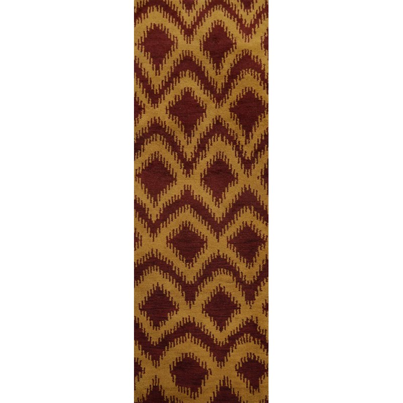 Tapis de couloir oriental marocain fait à la main 3 x 10
