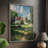 LANDSCAPES Series XCVIII Framed Print - Solid Wood-327838878