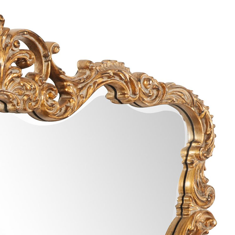 Miroir mural Daniely, Doré