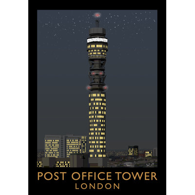 Post Office Tower 1 Piece Wall Art