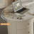 Beige Free Form Stone with 3 drawers desk-110223084