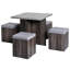 Merdasa 4 - Person Dining Set