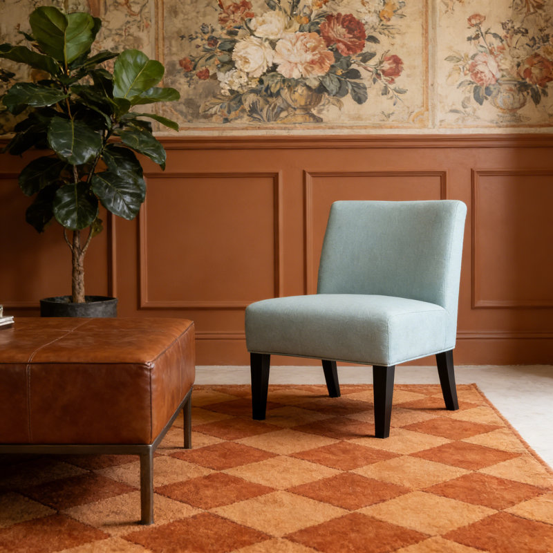Chaise d'appoint, Bleu clair