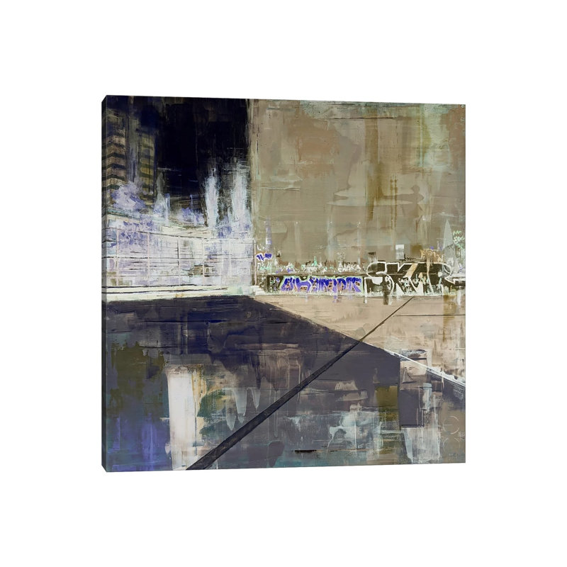 Berlin-22-01 1 Piece Wall Art on Canvas, 30.48cm H x 30.48cm W