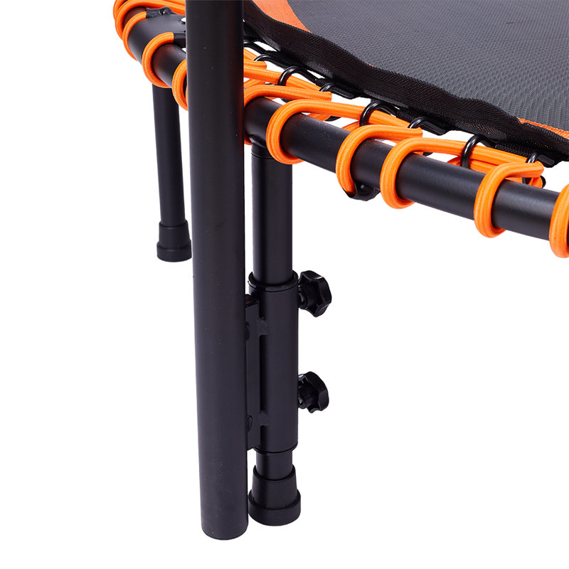 Freeport Park ft Round Backyard Trampoline, Black/Orange