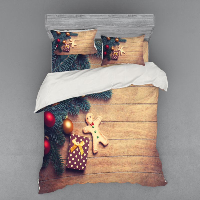 Farmhouse / Country Polyester Striped Duvet Cover