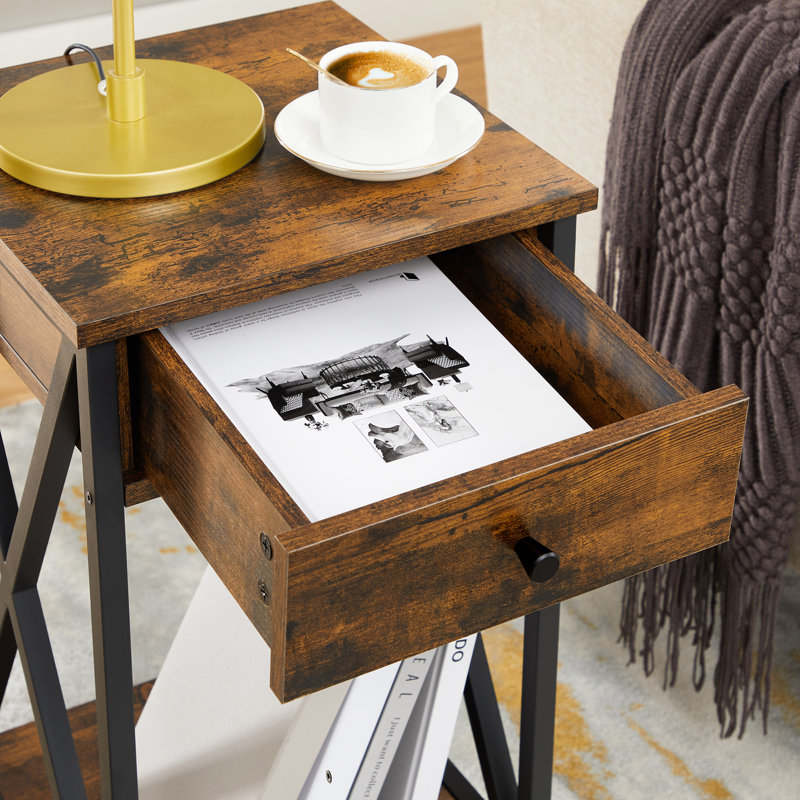 Stines 1 Drawer Bedside Table