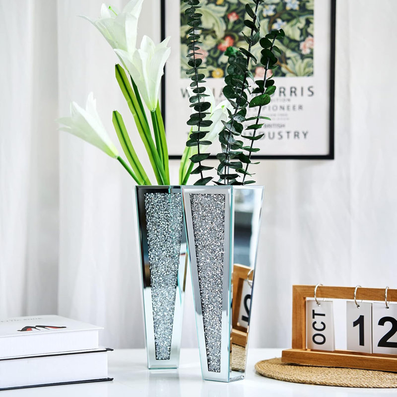 Vase mural en verre Mevludin
