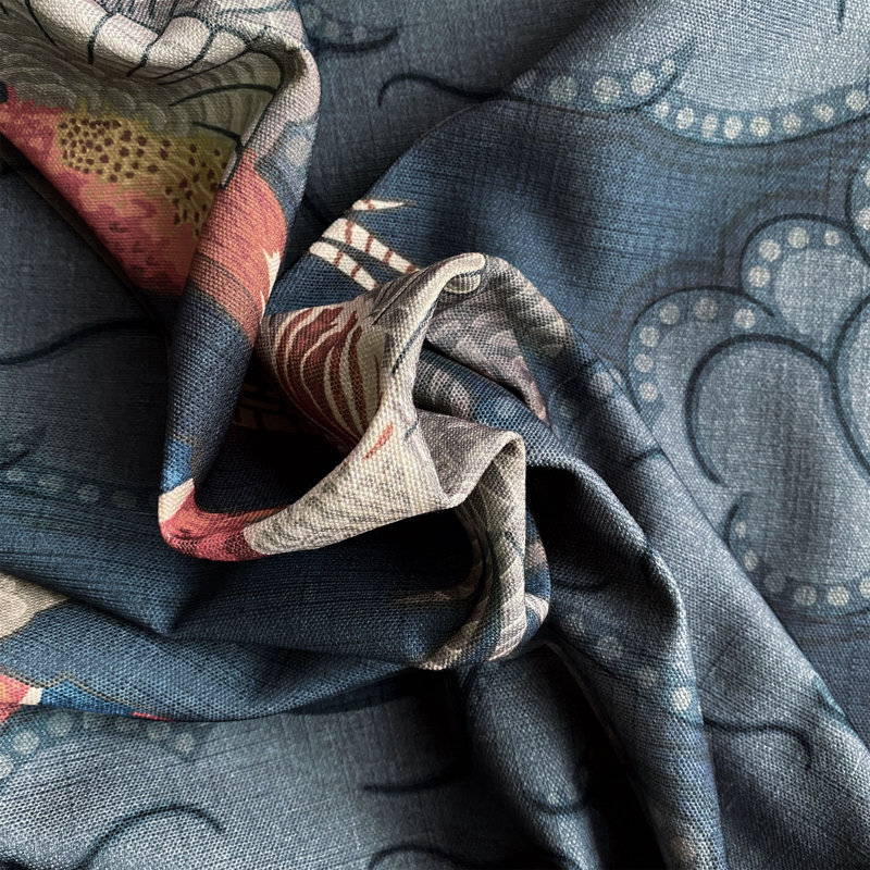 Equestrian Barrett Ink Fabric