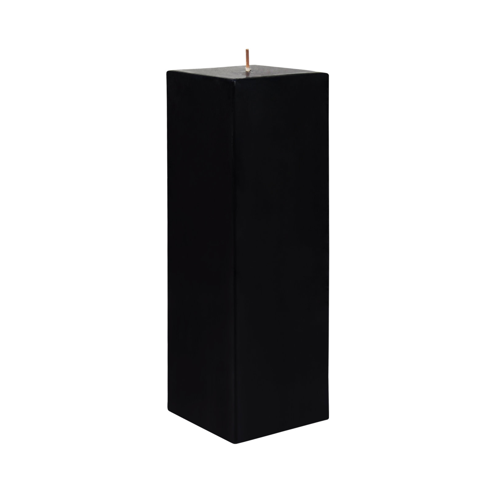 Pillar Candle, Blue, 9" H x 3" W x 3" D, 1 Candle