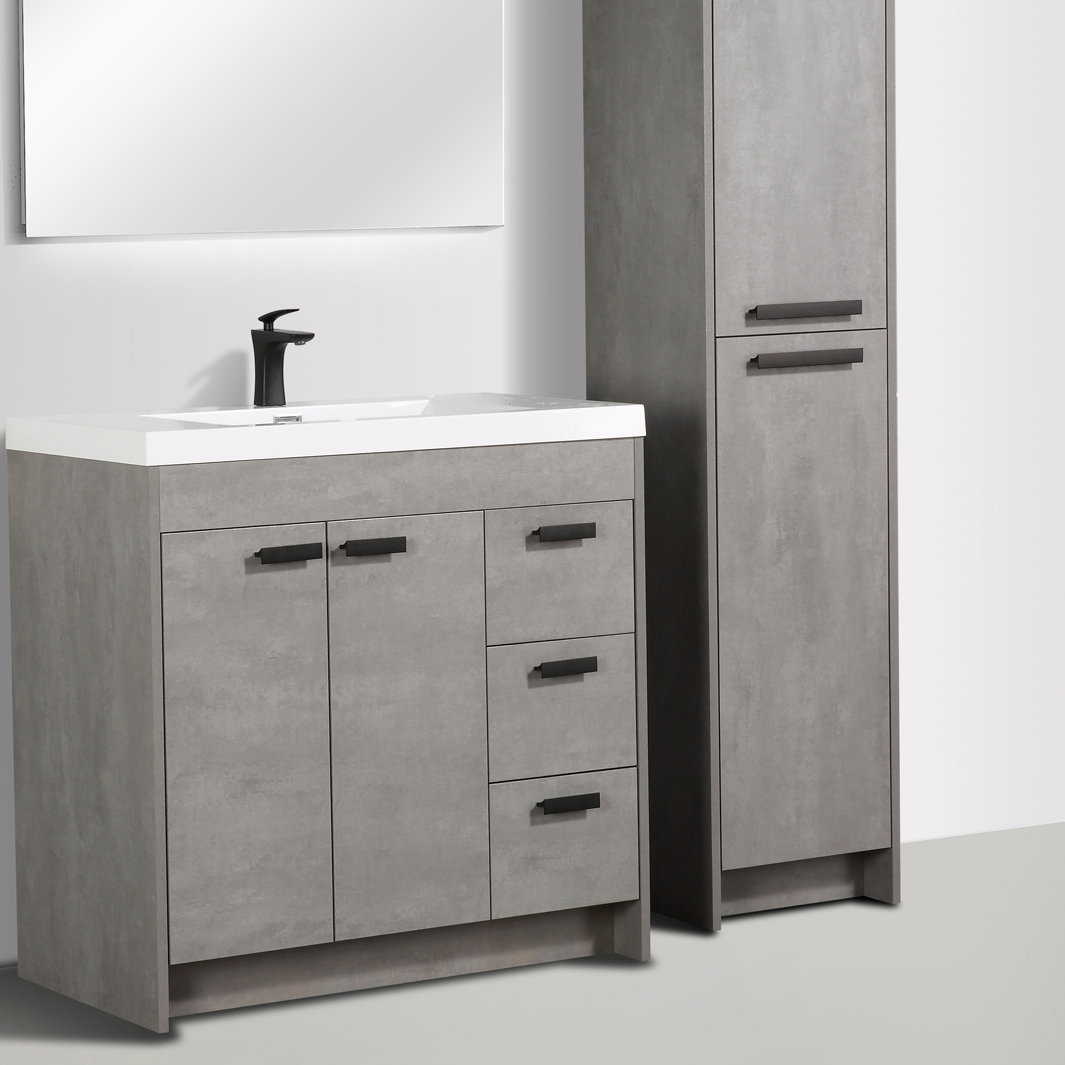 ultra modern bathroom vanity