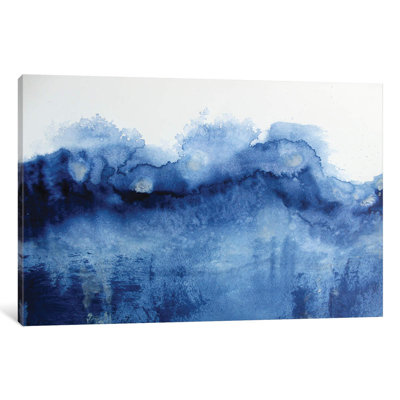 Arctic In Blue - Wrapped Canvas Painting