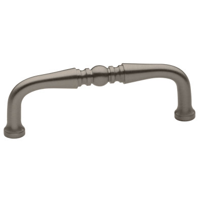 4964 Colonial 4" Cabinet Pull, in Lifetime (PVD) Graphite Nickel