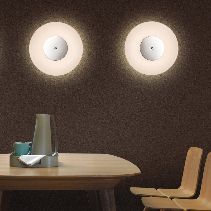 Plafonnier encastré à 1 lumière DEL blanc ahron, H 14 po x l 14 po x 3,94 po