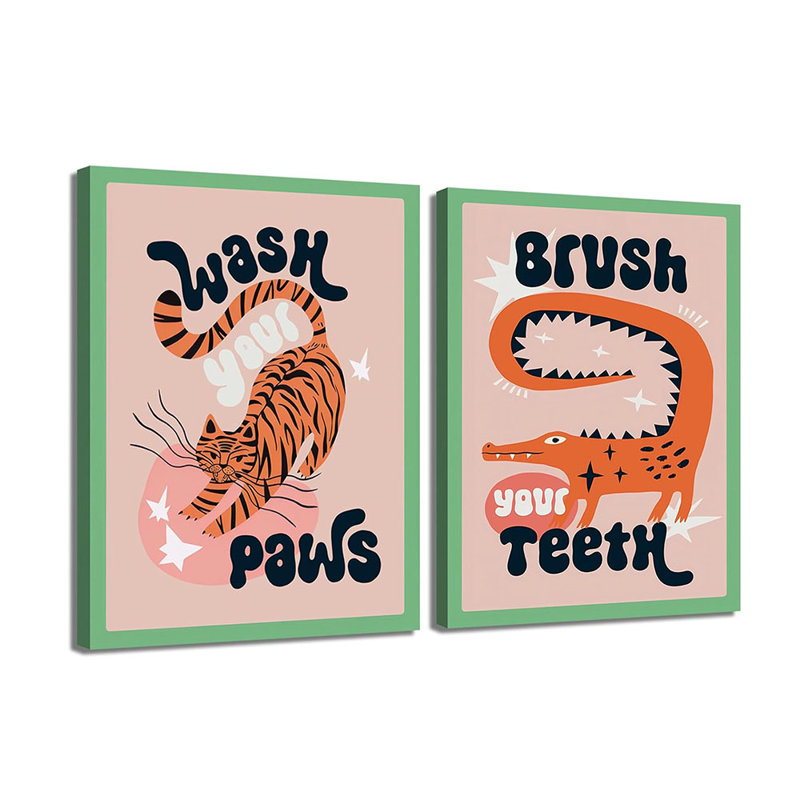 2 Piece Wrapped Canvas Print