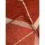 Rouge | Tapis d'intérieur beige géométrique en laine noué à la main-914850074